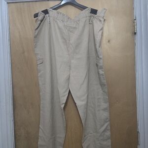 Casual Beige Cargo Pants